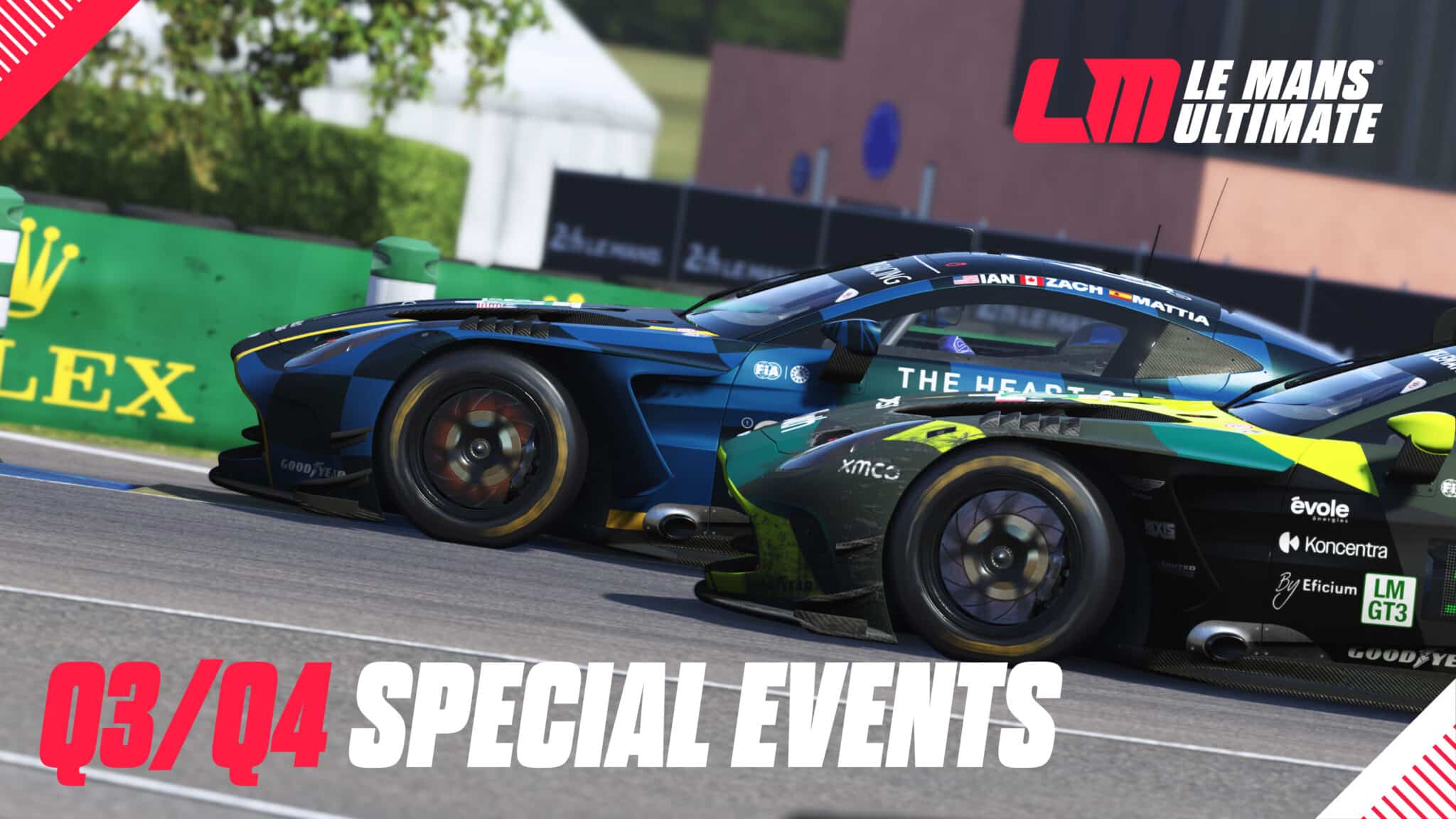 Le Mans Ultimate special events banner